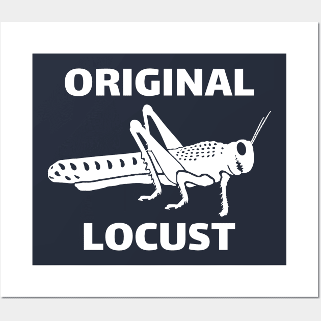 Bootleg Parody Brand "LOCUST" JOKE Wall Art by SPACE ART & NATURE SHIRTS 